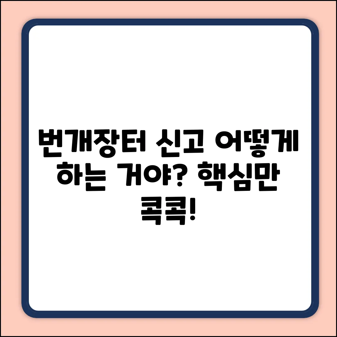 번개장터 상점 신고, 대체 어떻게?