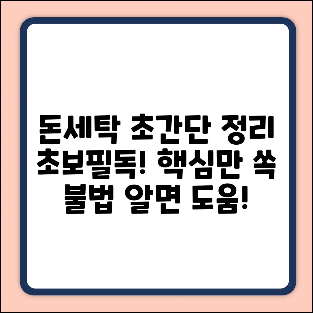 현금 돈세탁? 초보도 쉽게 이해!