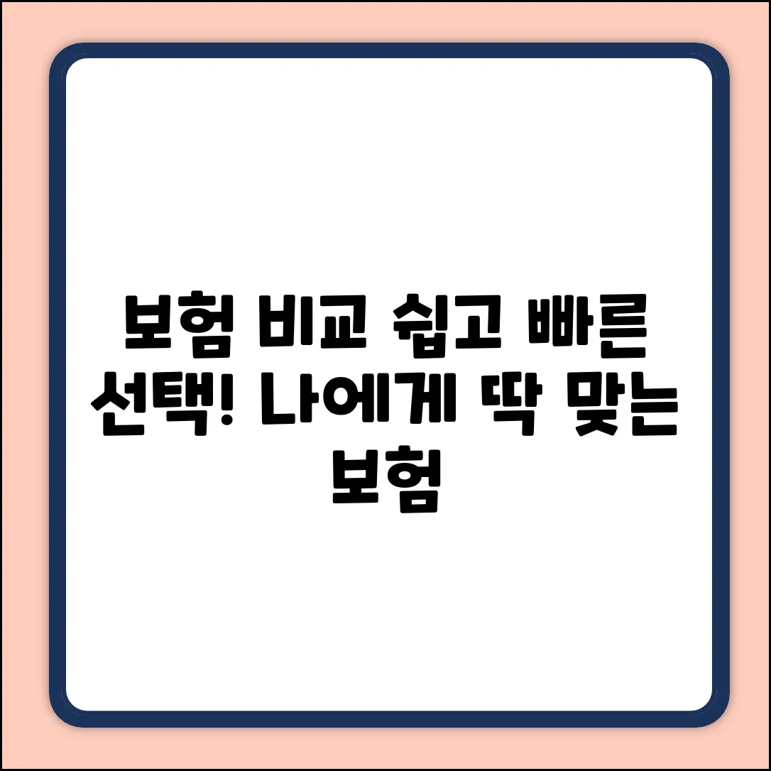 보험비교사이트 순위, 쉽게 보는 누구나!