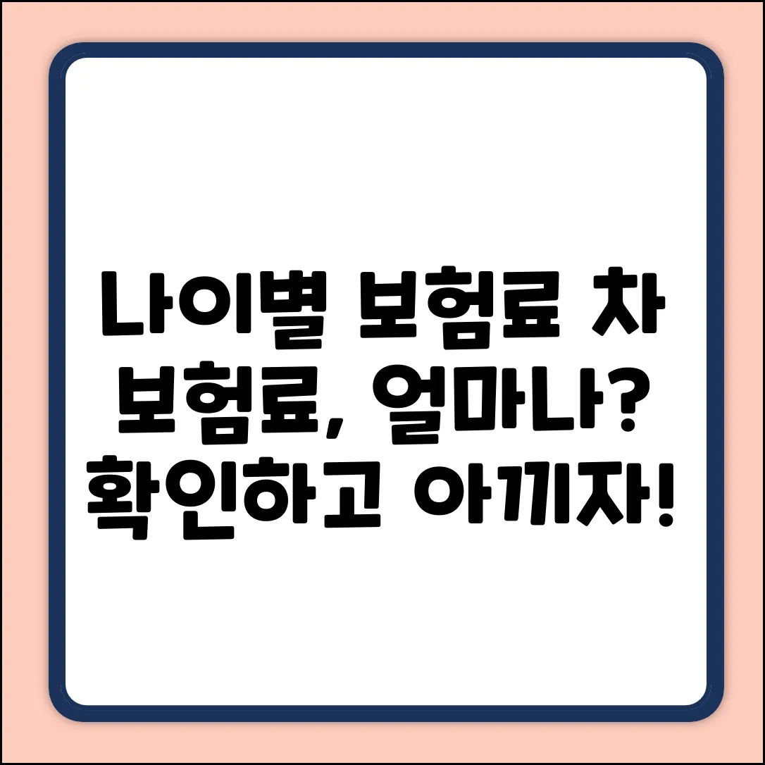 자동차보험, 나이따라 얼마나 달라질까?